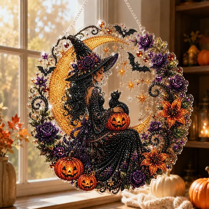 👻✨ Halloween Pearl Art DIY Kit – Turn Tiny Pearls into Spooky-Cute Magic