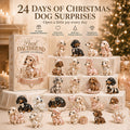 2026 Pearl Dachshund Christmas Advent Calendar | 24-Day Dog-Themed Collectible Decor Gift Box