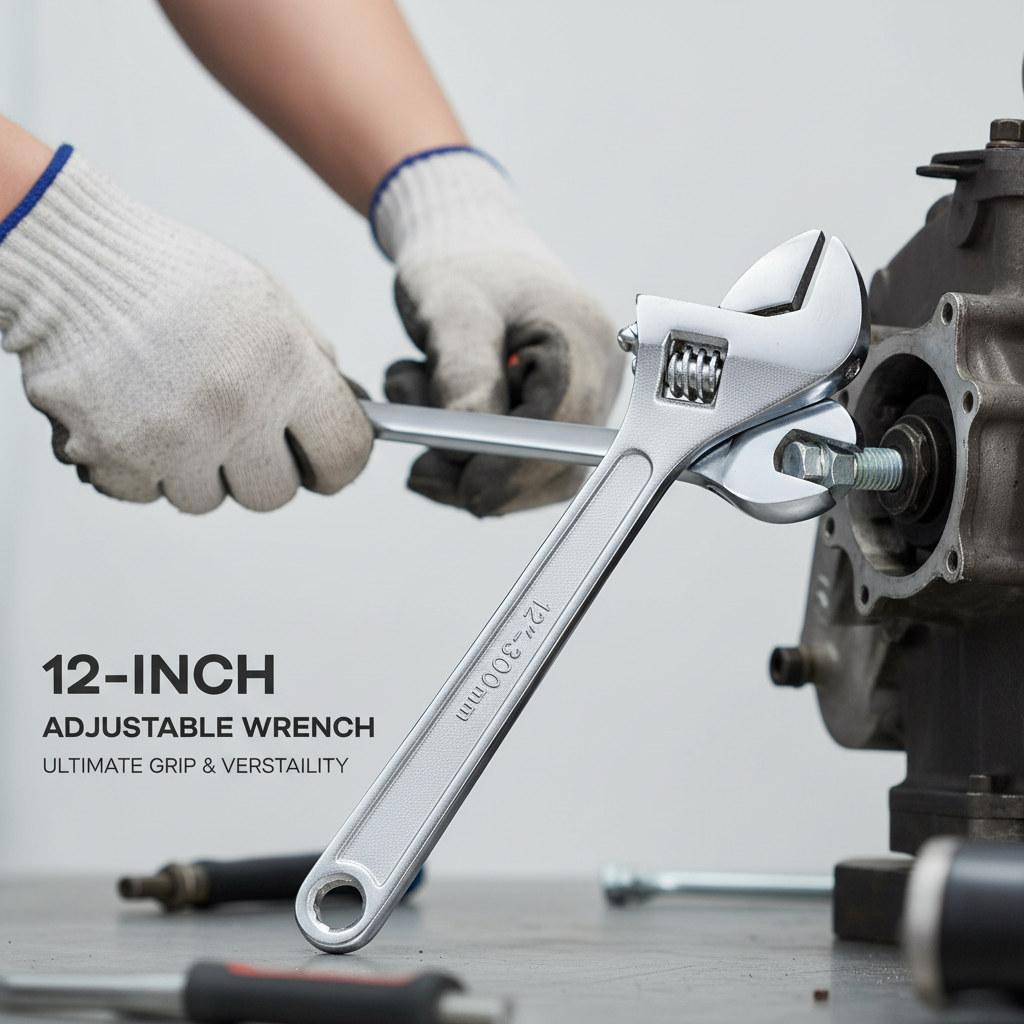 12"Adjustable Wrench