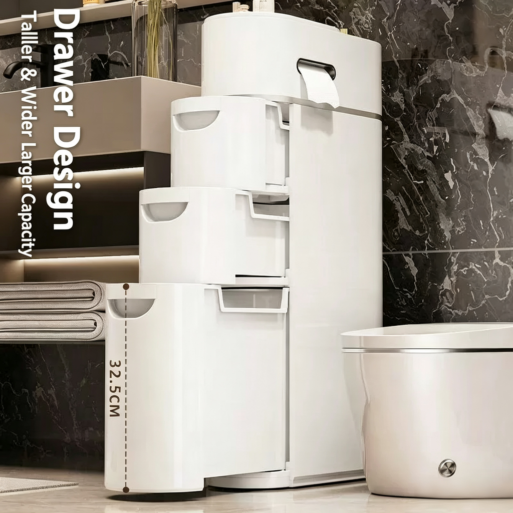 Maximize Your Small Bathroom: The Ultimate Slim Gap Organizer