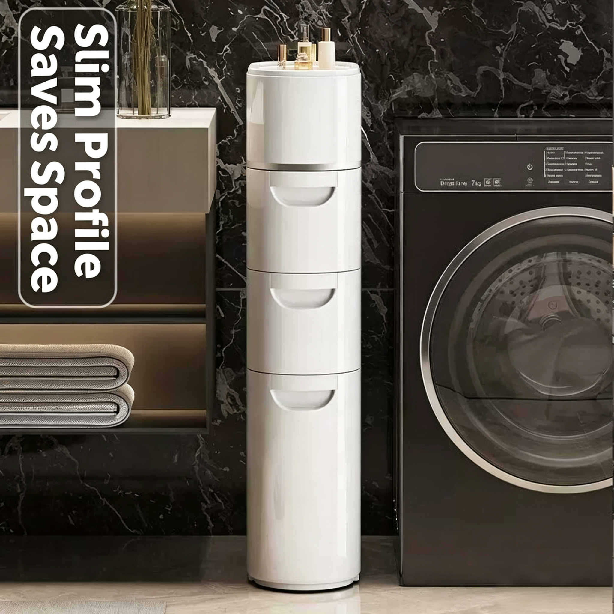 Maximize Your Small Bathroom: The Ultimate Slim Gap Organizer