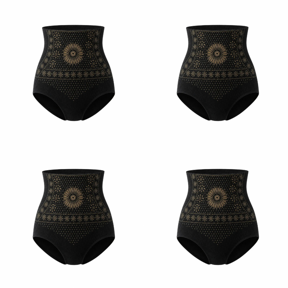 🌸4-in-1Shaping andFat-Burning MicrofiberShorts