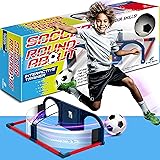 Soccer Trainer, Soccer Exercises Training Set | Improve Agility First Touch Ball Control & Foot-Eye Coordination Hand-Eye