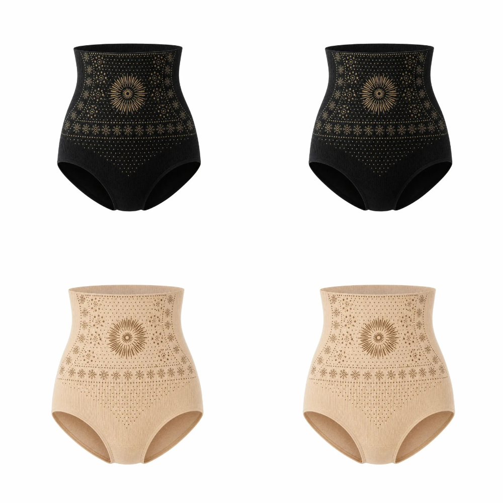 🌸4-in-1Shaping andFat-Burning MicrofiberShorts