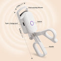 docolor Heated Eyelash Curler fast heat up within 10s, 24 hours long lasting Electric Eyelash Curler 3 Temperature Modes with USB Rechargeable safe lash curler quick natural curling eye lashes