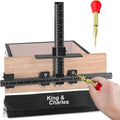 King&Charles Cabinet Hardware Jig & Automatic Center Punch Set.