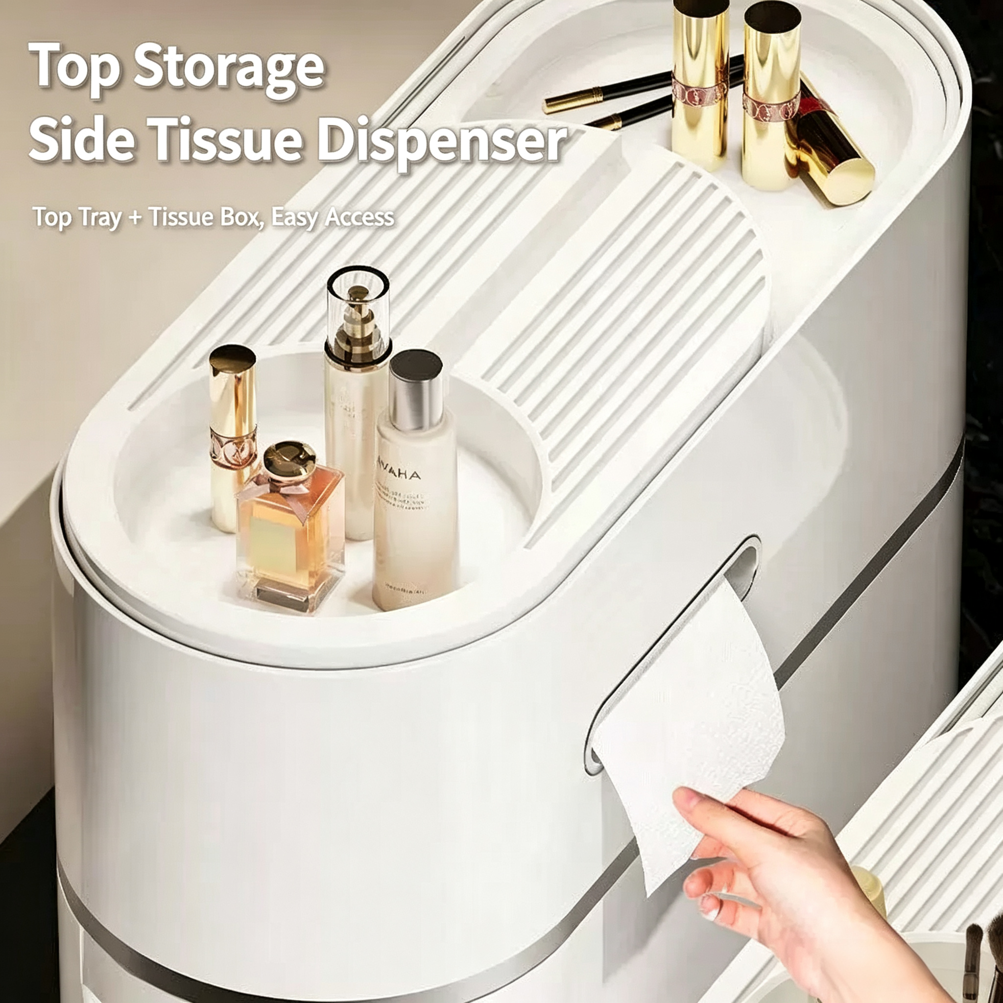 Maximize Your Small Bathroom: The Ultimate Slim Gap Organizer