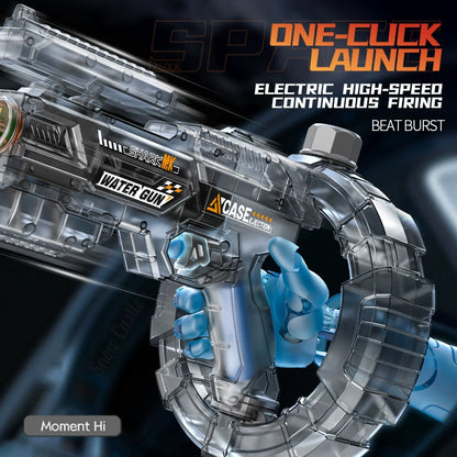 Space Spitfire™ Electric Water Gun - Automatic Cyber-Blaster Toy