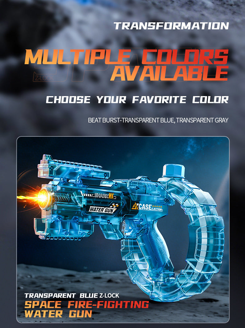 Space Spitfire Electric Water Gun - Automatic Cyber-Blaster Toy