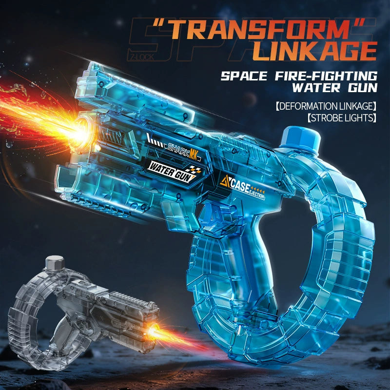 Space Spitfire Electric Water Gun - Automatic Cyber-Blaster Toy