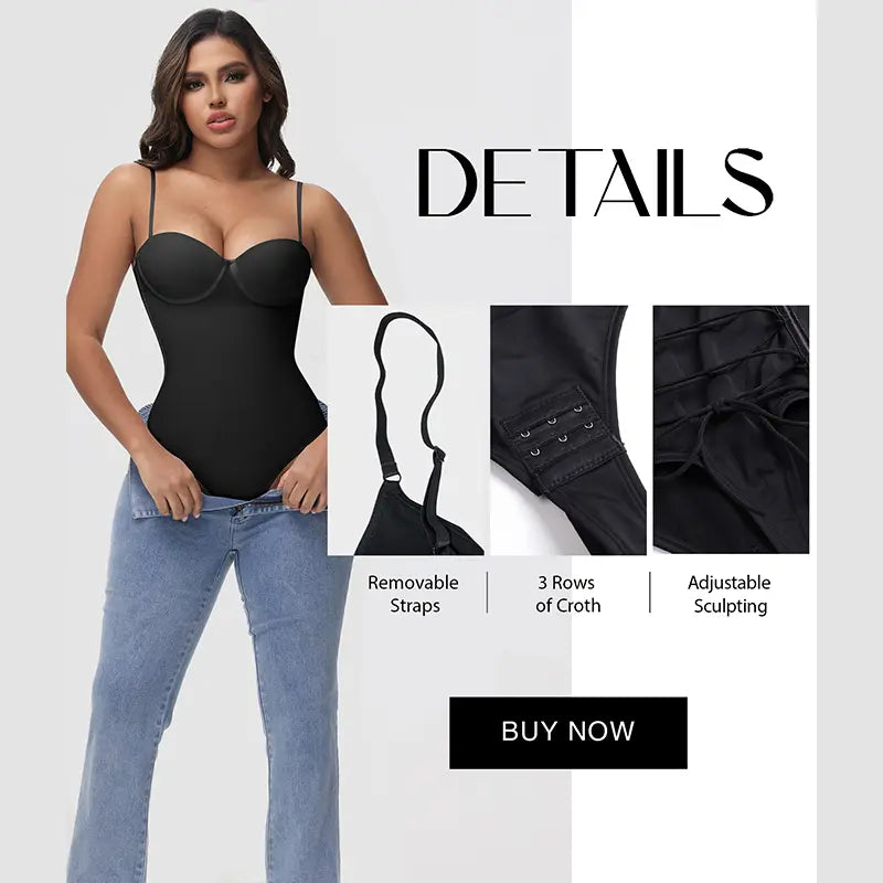 1-Piece Strapless Backless Corset Shapewear | Tummy Control Seamless Bodysuit