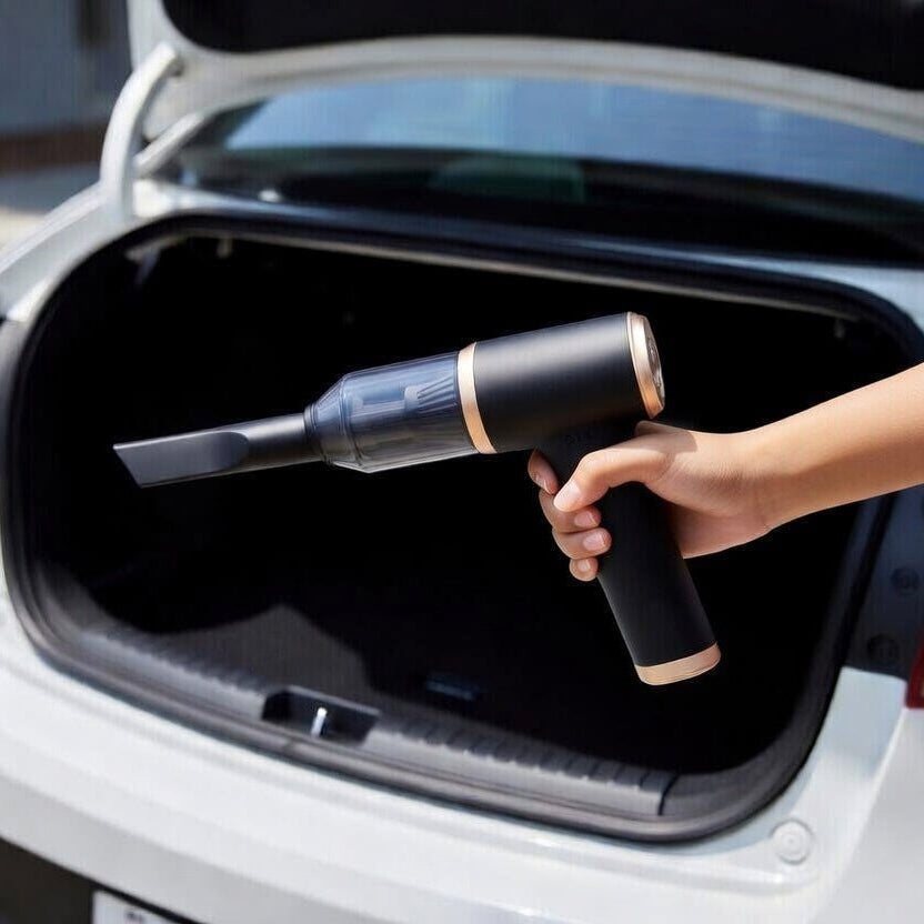 Handheld vacuum cleaner - Mini vacuum cleaner for car and home
