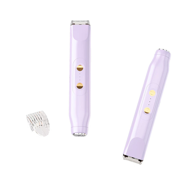 🚨 Pink GONE !! ACT FAST ⚡Bikini Trimmer for Women, Electric Shaver and Razor Rechargeable 2-in-1 Body and Facial Epilator, Underarms and Legs, IPX7 Waterproof