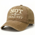 NOT DEAD YET Veteran Dad Hat